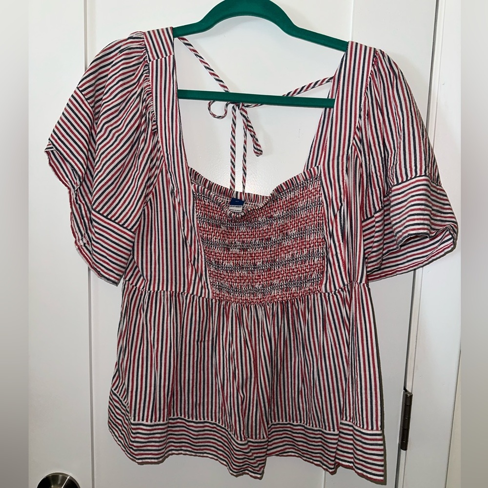 Striped Shirt, Size XL